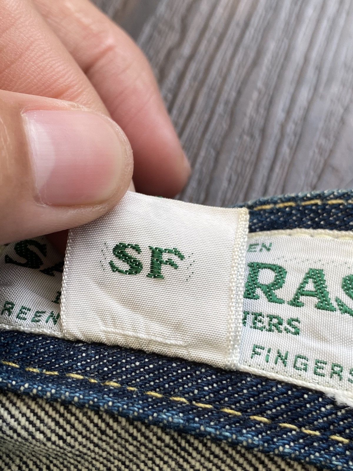 Sassafras SASSAFARAS FALL LEAF SPARAY GARDENERS DENIM 13.05oz Size US 30 / EU 46 - 5 Thumbnail