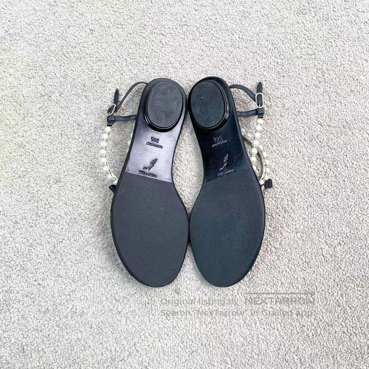 Other Rene Fernando Caovilla Pearl crystal sandals| Size US 6 / IT 36 - 6 Thumbnail