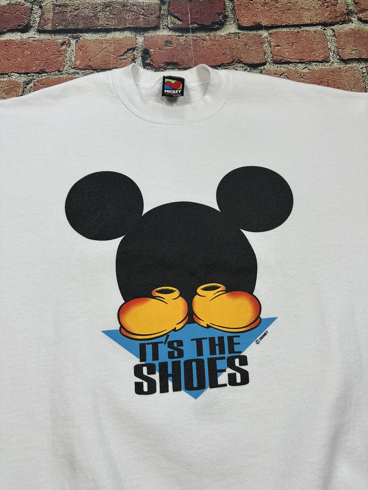 Mickey Unlimited Vintage Mickey Unlimited Mouse It’s The Shoes Sweatshirt Size US XL / EU 56 / 4 - 3 Thumbnail