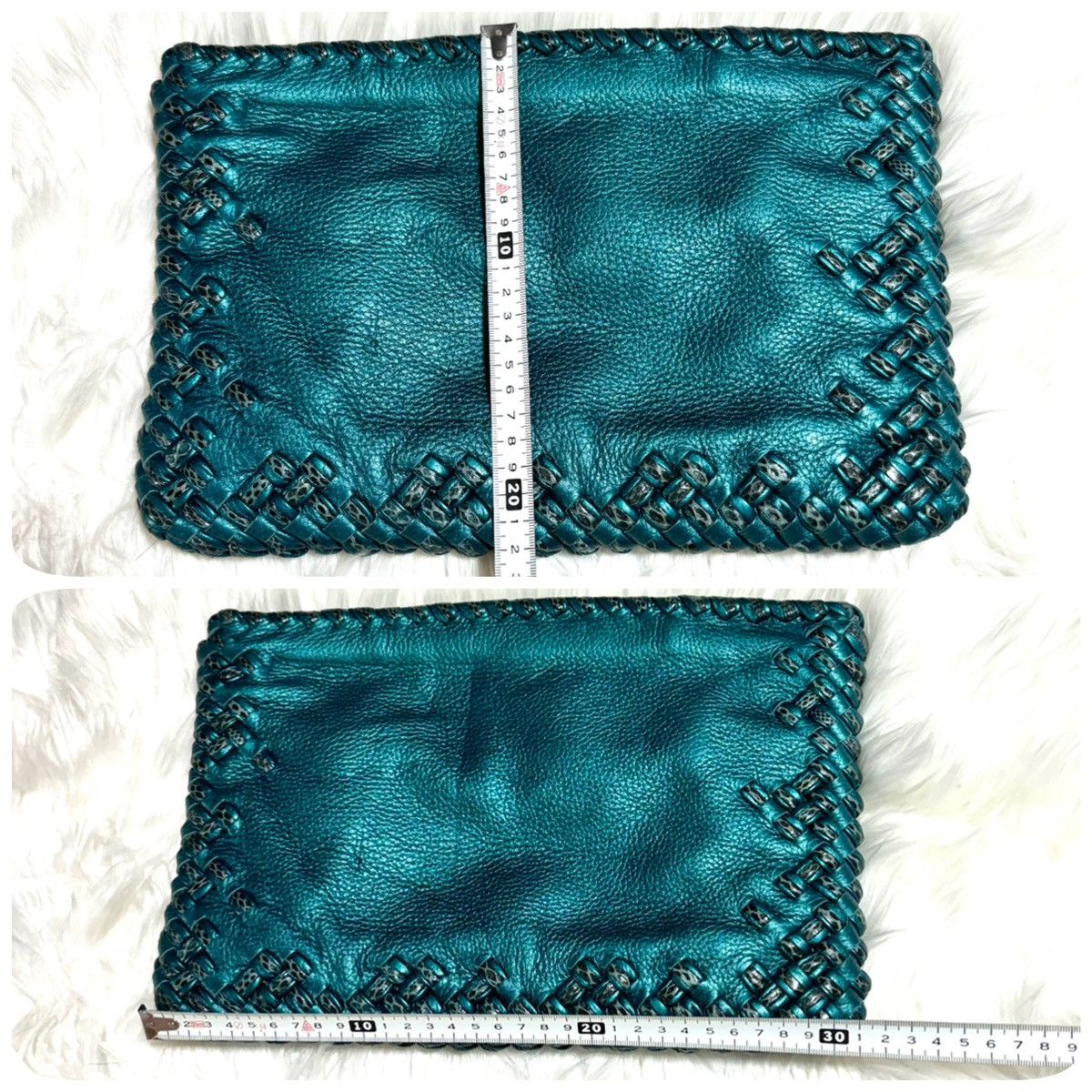 Bottega Veneta top-grade line runway Bottega Veneta leather clutch bag Size ONE SIZE - 11 Thumbnail