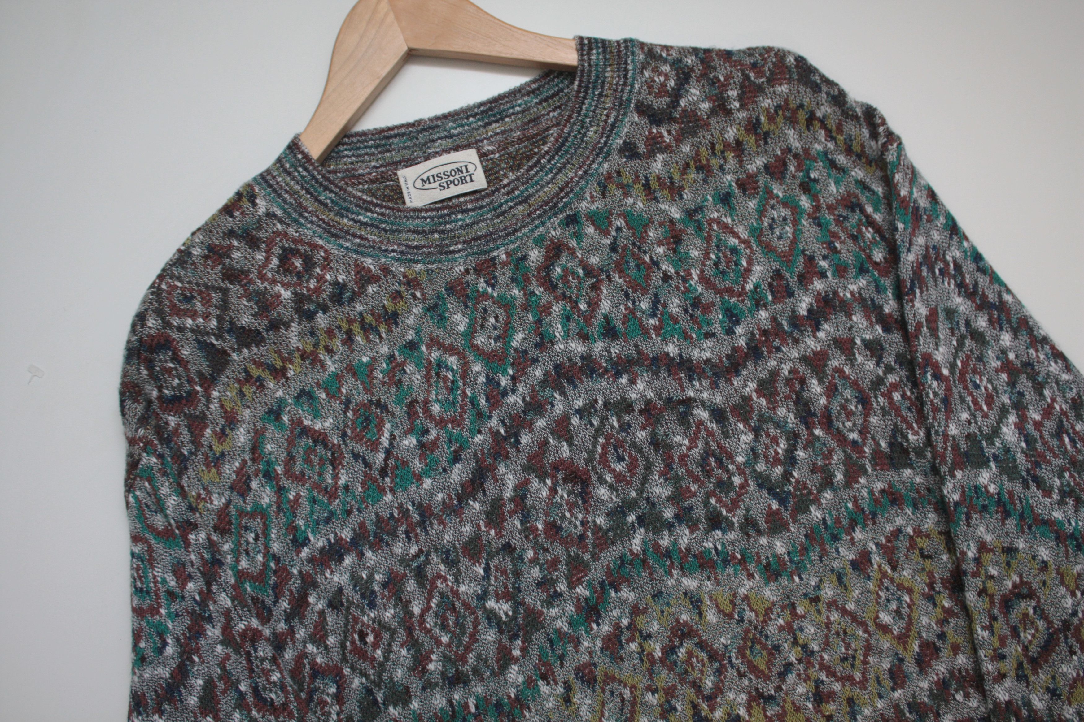 Manteau Missoni Vintage Années 90 - Taille 38, Laine Et Alpaga - Pièce Rare Made In Italy