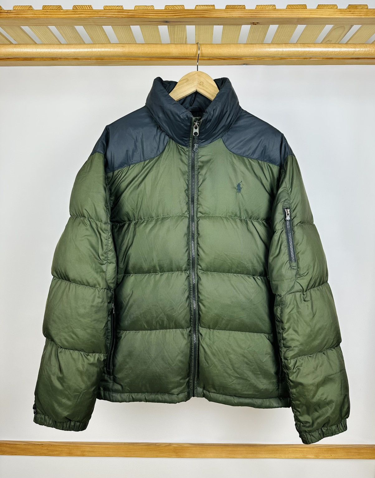 Polo Ralph Lauren Vintage Polo Ralph Lauren Puffer Down Jacket Size L Size US L / EU 52-54 / 3 - 1 Thumbnail