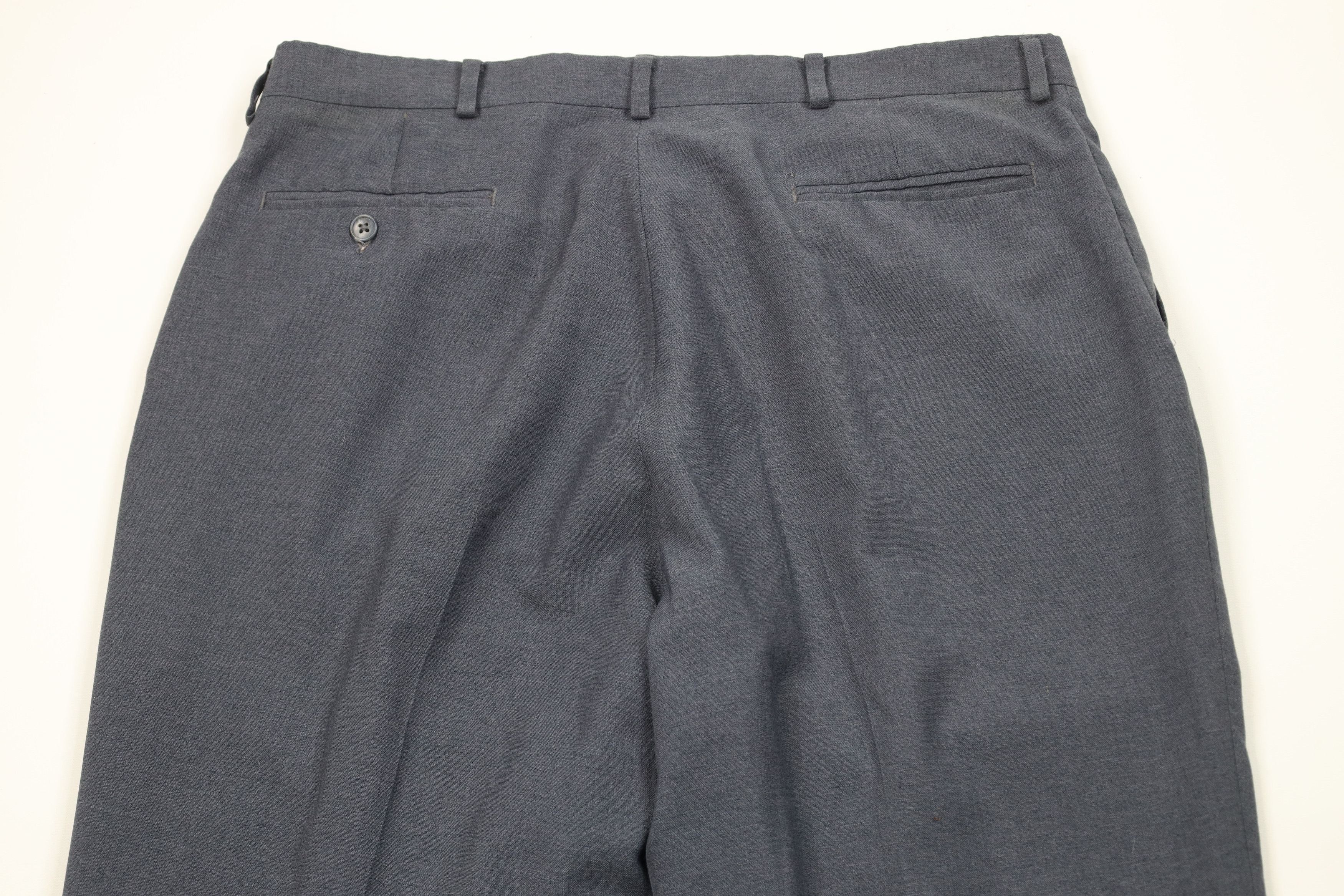 Vintage Vintage 90s Streetwear Wool Blend Knit Wide Leg Chino Pants Size US 36 / EU 52 - 10 Thumbnail