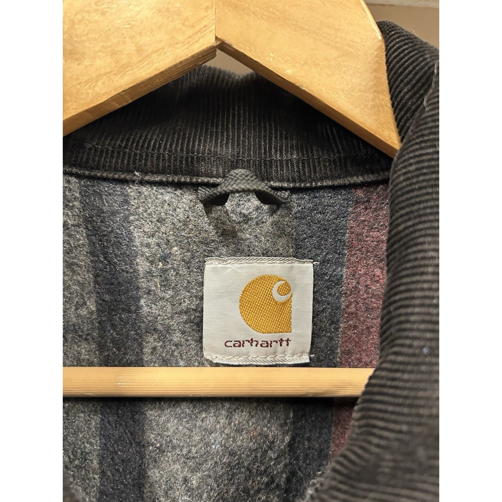 Carhartt VTG Carhartt J01BLK Black Detroit Jacket XXL Canvas Workwear Size US XXL / EU 58 / 5 - 3 Thumbnail