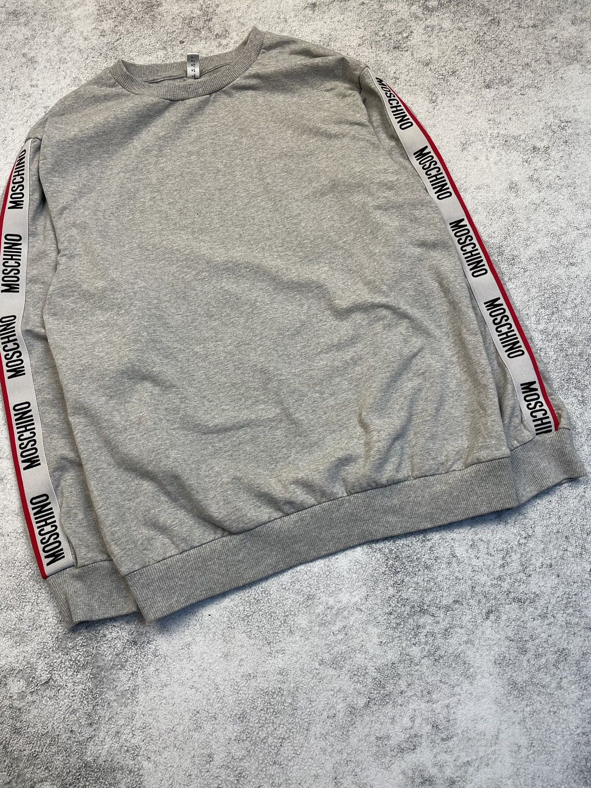 Moschino Moschino underwear tape logo Sweatshirt Size US M / EU 48-50 / 2 - 5 Thumbnail