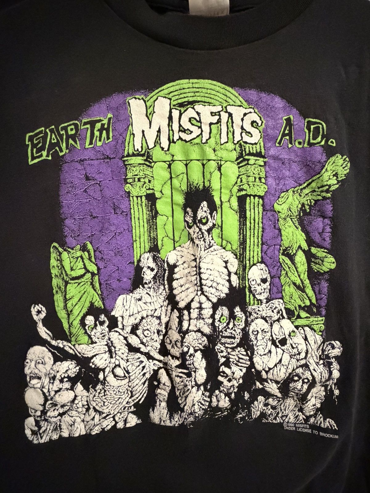 Vintage Vintage misfits shirt Size US XL / EU 56 / 4 - 3 Thumbnail