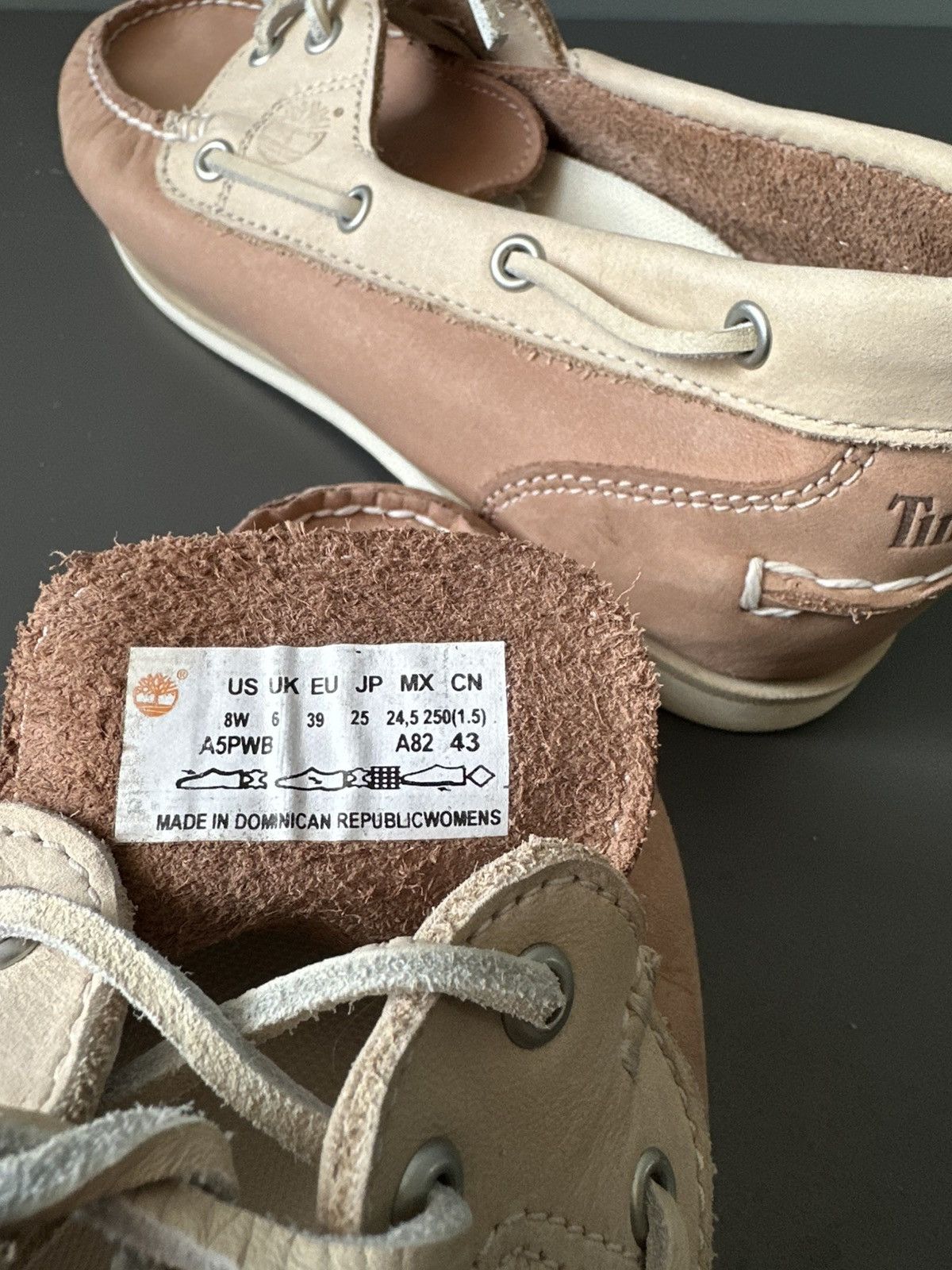 Timberland Timberland Deck Shoes Beige & Tan Leather Size 39 Size US 9 / IT 39 - 6 Thumbnail