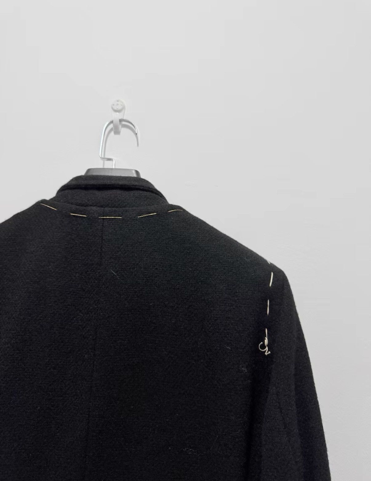 Elena Dawson Hand-stitched Black Blazer by Elena Dawson Size US M / EU 48-50 / 2 - 8 Thumbnail