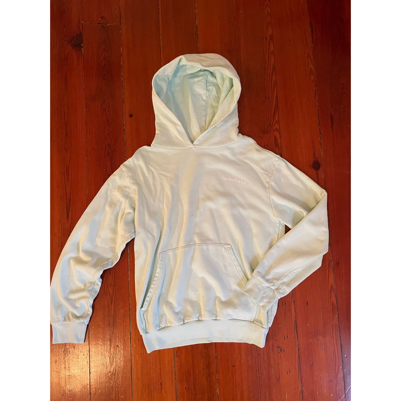 Talentless Talentless Mint Hoodie Small Unisex Pullover Minimalist Size S / US 4 / IT 40 - 1 Thumbnail