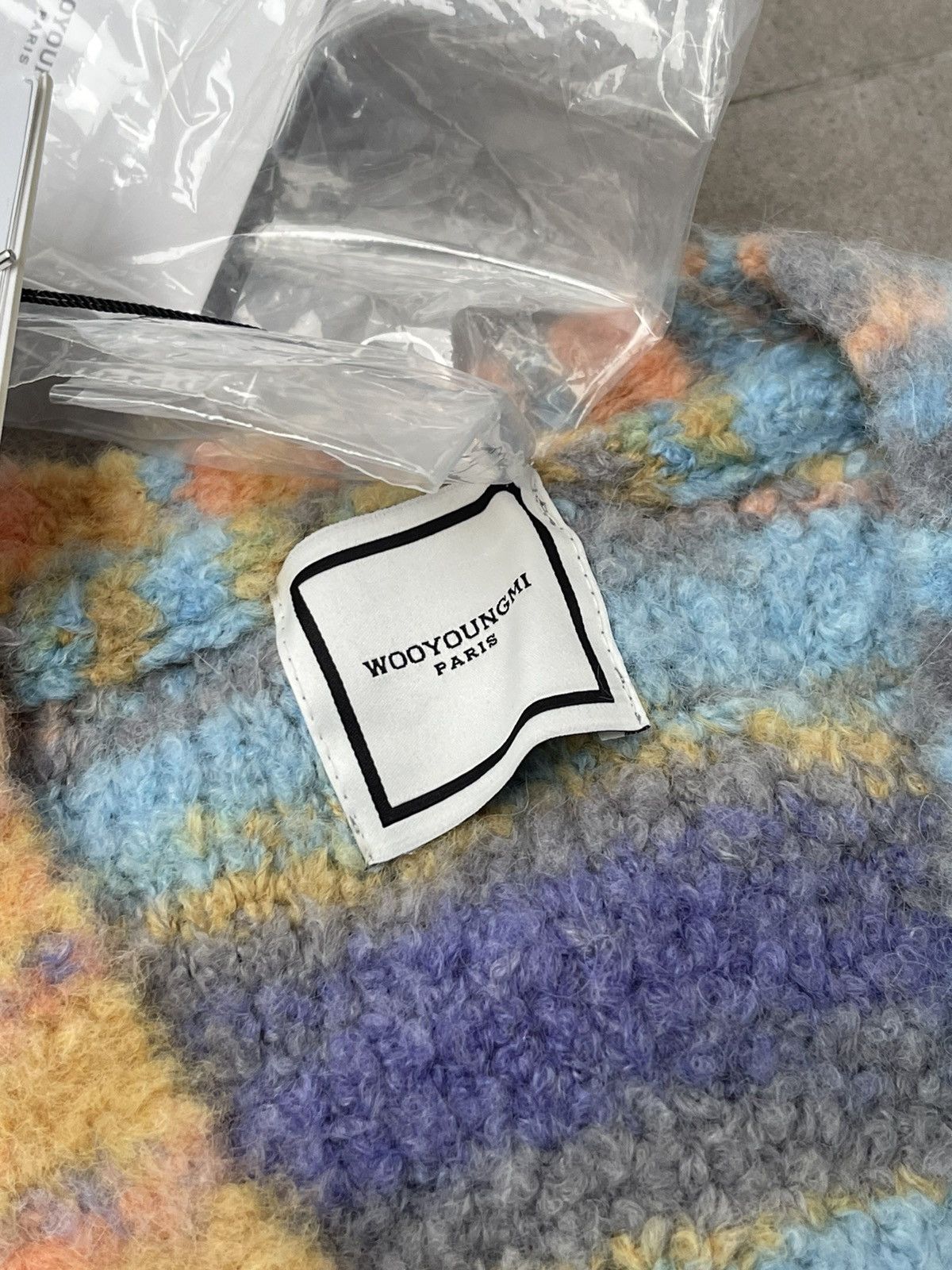 !DS! SS23 Wooyoungmi Multicolor Alpaca Cardigan