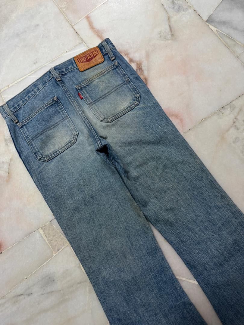 Big John 80s💥BigJohn Bell Bottom Rusty Mudwash Bushpants Insane Jean Size US 29 - 17 Thumbnail