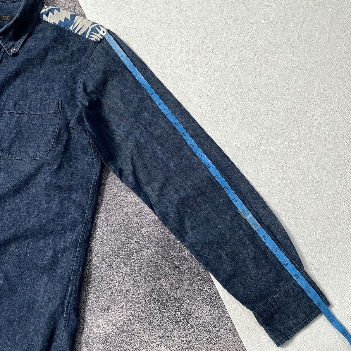Sophnet. 🔥Sophnet japan western pattern denim shirt Size US L / EU 52-54 / 3 - 12 Thumbnail