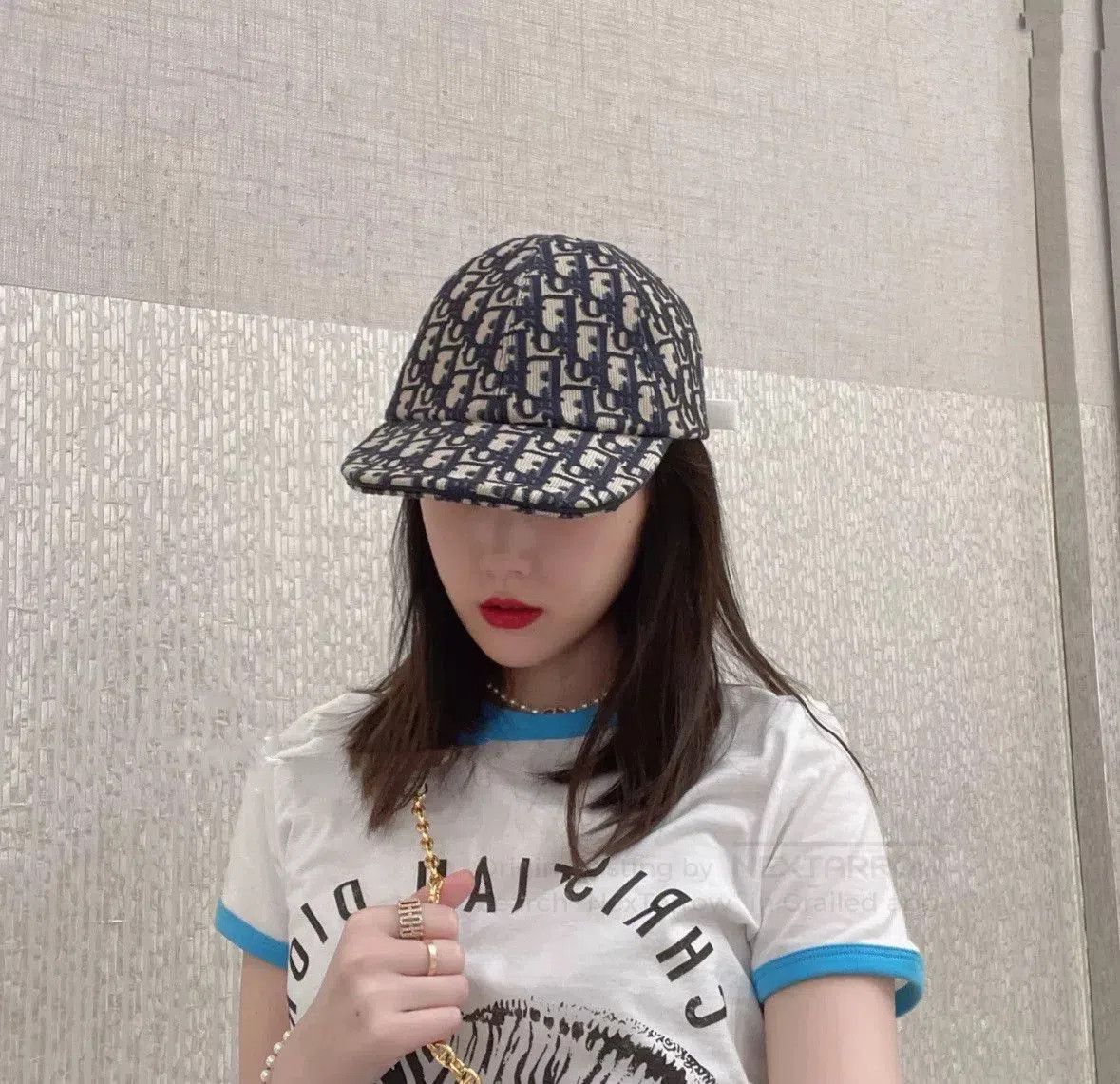 Dior Dior Full Logo Baseball Cap. Size ONE SIZE - 6 Thumbnail