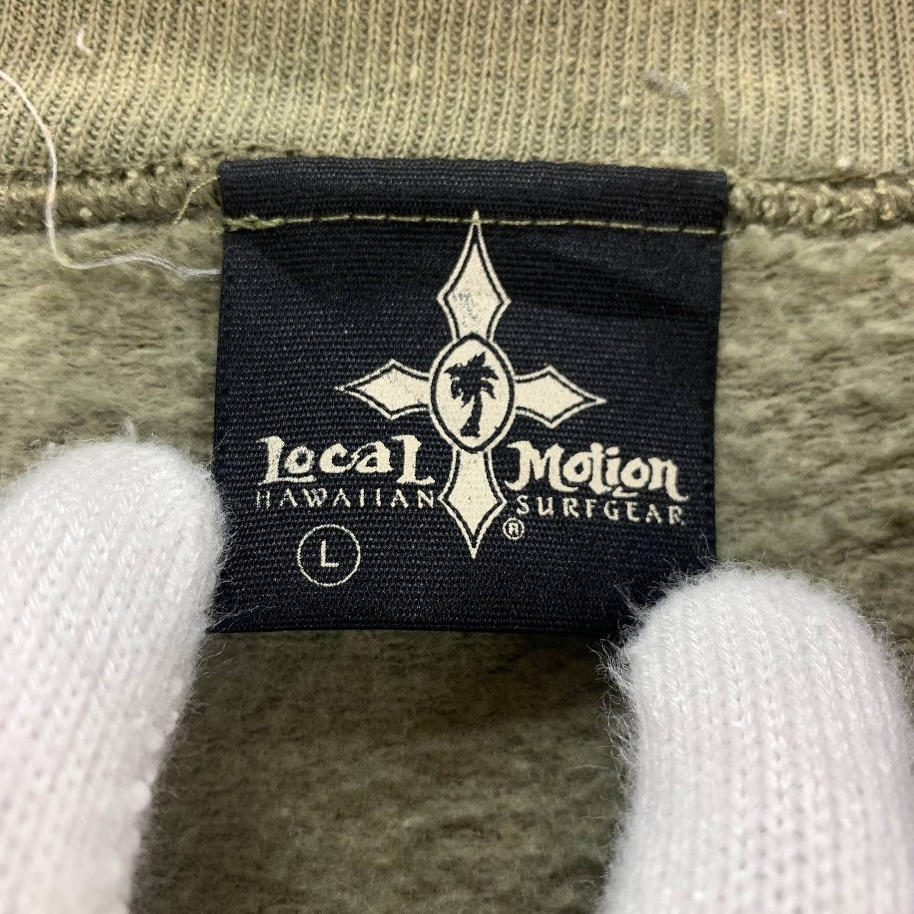 Vintage 90s Vintage LOCAL MOTION 50/50 Sweatshirt #2336/25 Size US L / EU 52-54 / 3 - 8 Thumbnail