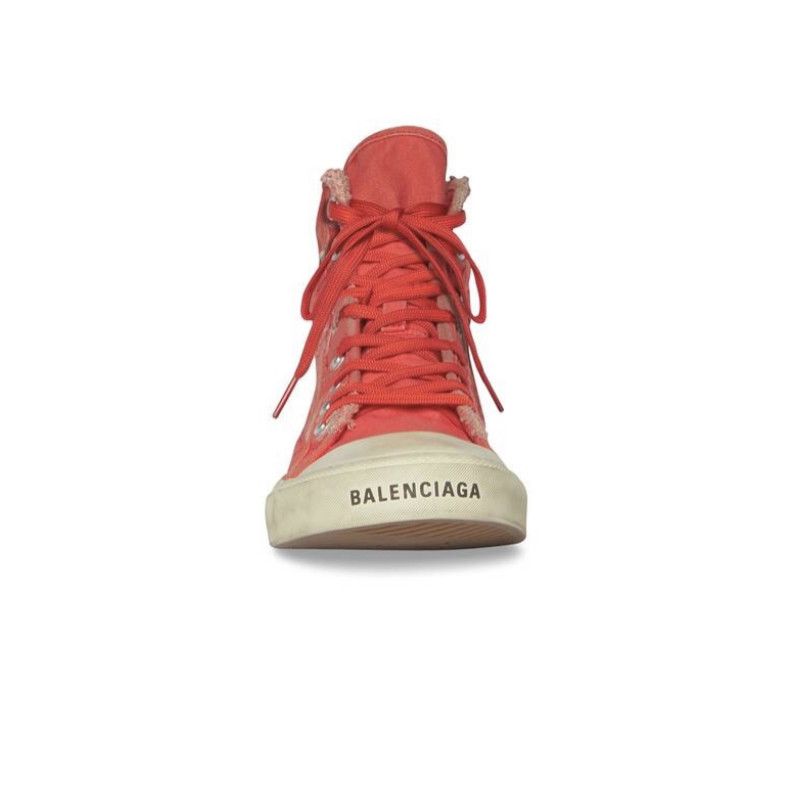Balenciaga Balenciaga Paris High Top Red Size US 13 / EU 46 - 3 Thumbnail