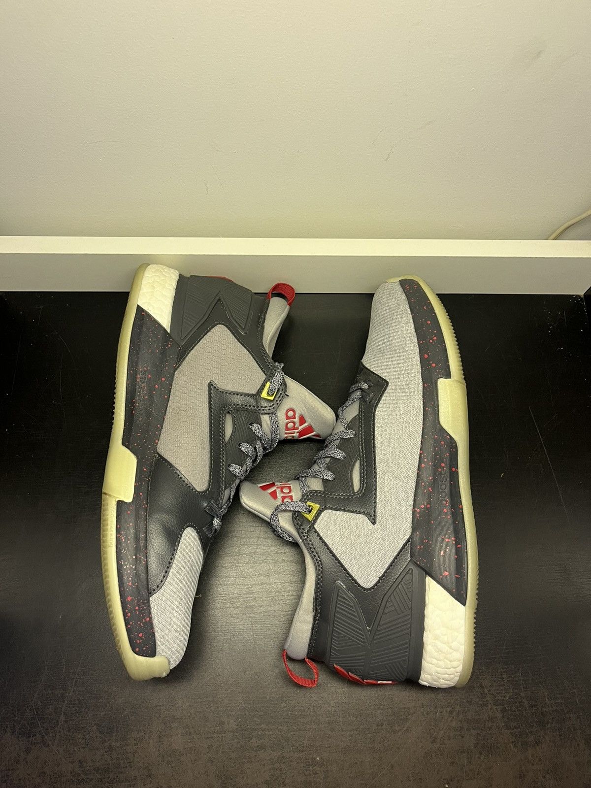 Adidas Adidas Boost D Lillard Dame 2 Stay Ready Grey 9.5 AQ7413 Size US 9.5 / EU 42-43 - 2 Thumbnail