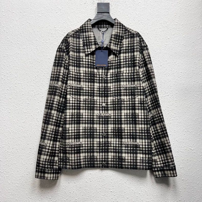 Louis Vuitton Louis Vuitton Checkered Logo Long Sleeve Shirt-dmc Size US L / EU 52-54 / 3 - 1 Thumbnail