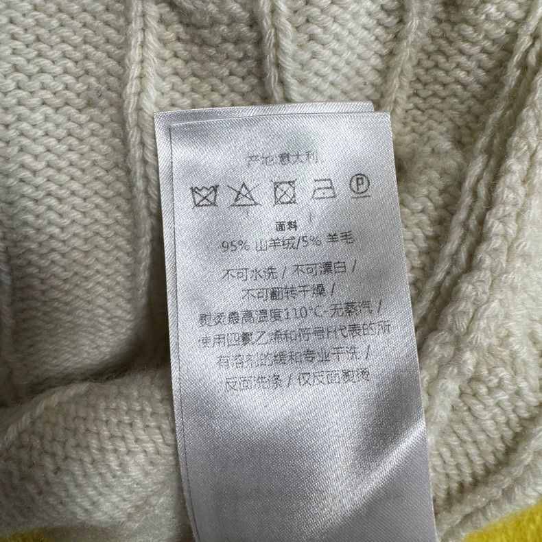 Gucci GucciRed and green striped pullover round-neck long-sleeved Size US S / EU 44-46 / 1 - 6 Thumbnail
