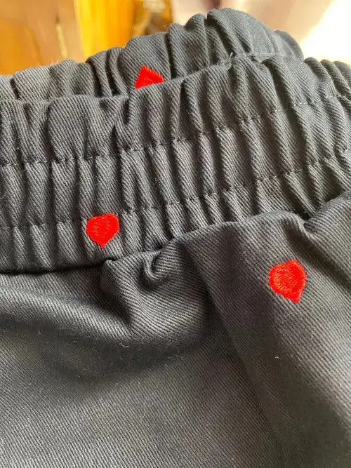 Other Streetwear Casual Heart Shaped Embroidery Size US 32 / EU 48 - 3 Thumbnail