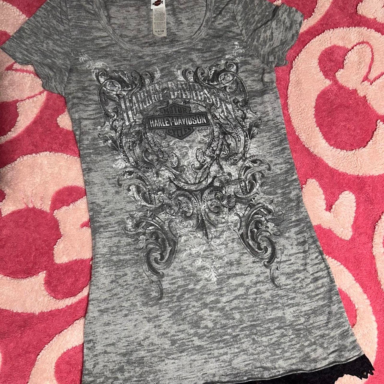 Harley Davidson Grey harley davidson top Size US S / EU 44-46 / 1 - 1 Thumbnail