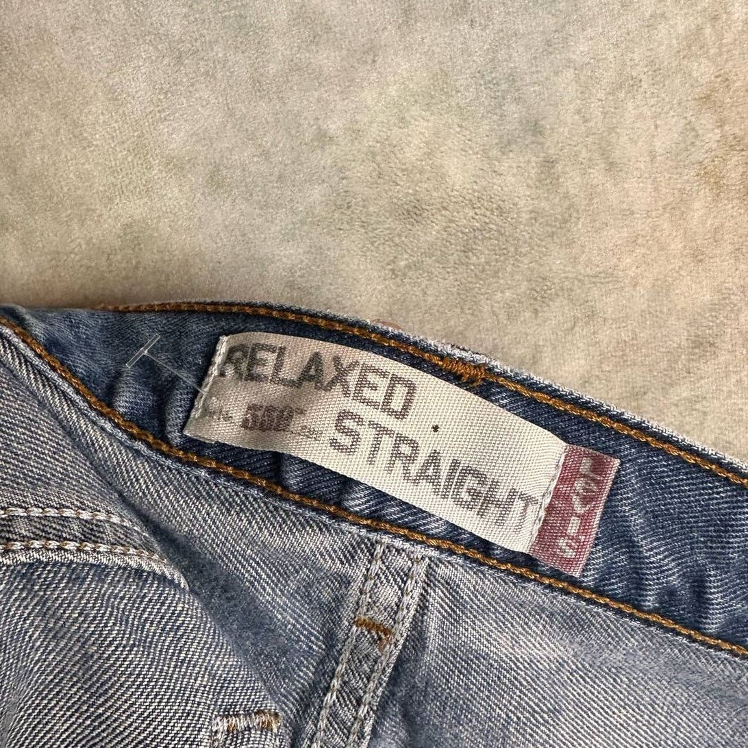 Levi's × Vintage Vintage Levis 559 Denim Jeans 36x30 Relaxed Fit Straight Size US 36 / EU 52 - 9 Thumbnail