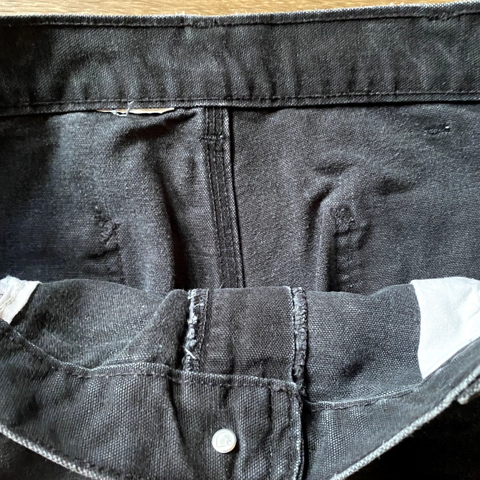 Carhartt Classic Black Carhartt Canvas Single Leg Pants Size US 34 / EU 50 - 2 Thumbnail