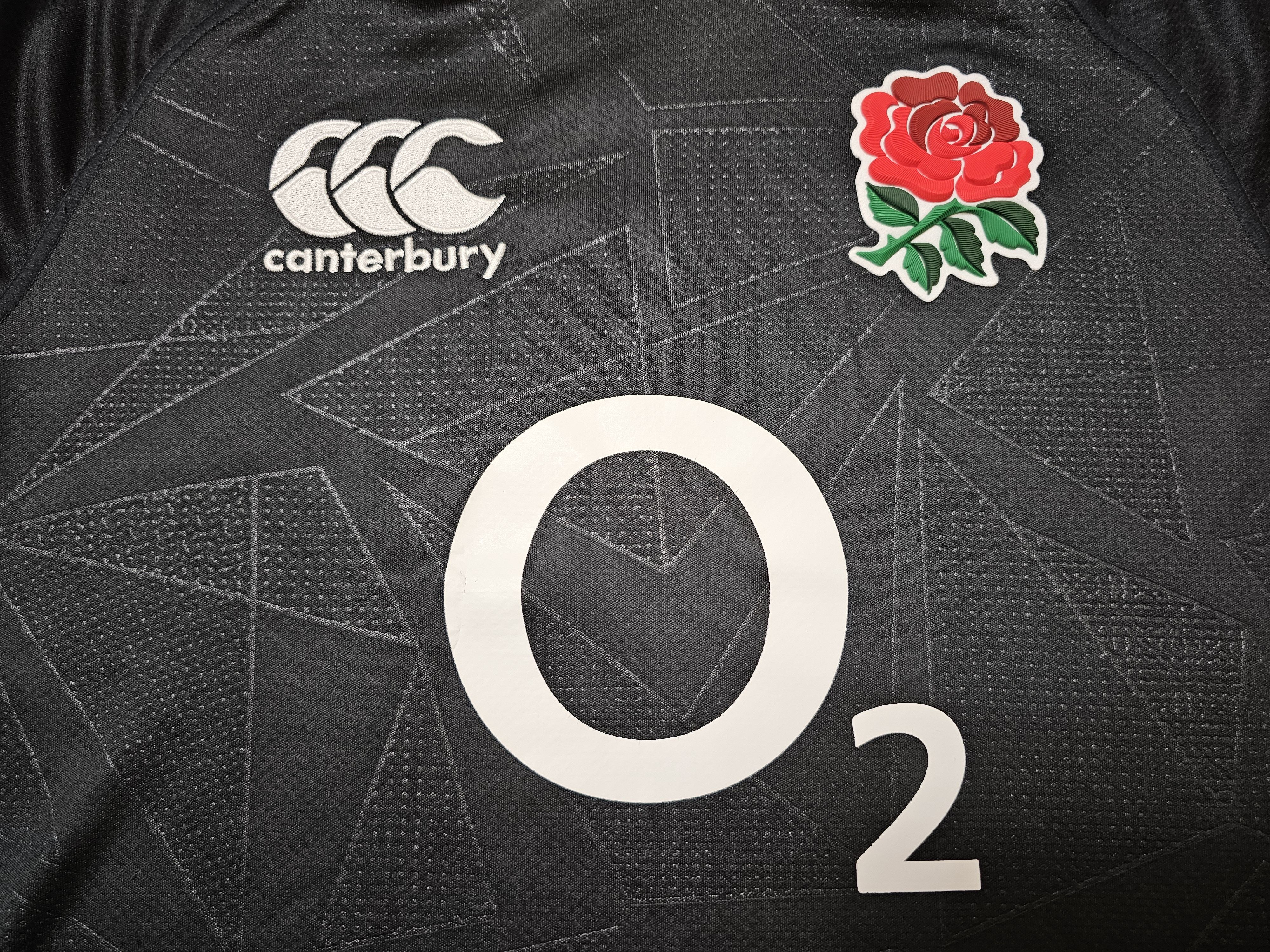 Canterbury of New Zealand ENGLAND RUGBY SHIRT 2017 RUGBY JERSEY RARE BLACK JERSEY Size US S / EU 44-46 / 1 - 3 Thumbnail