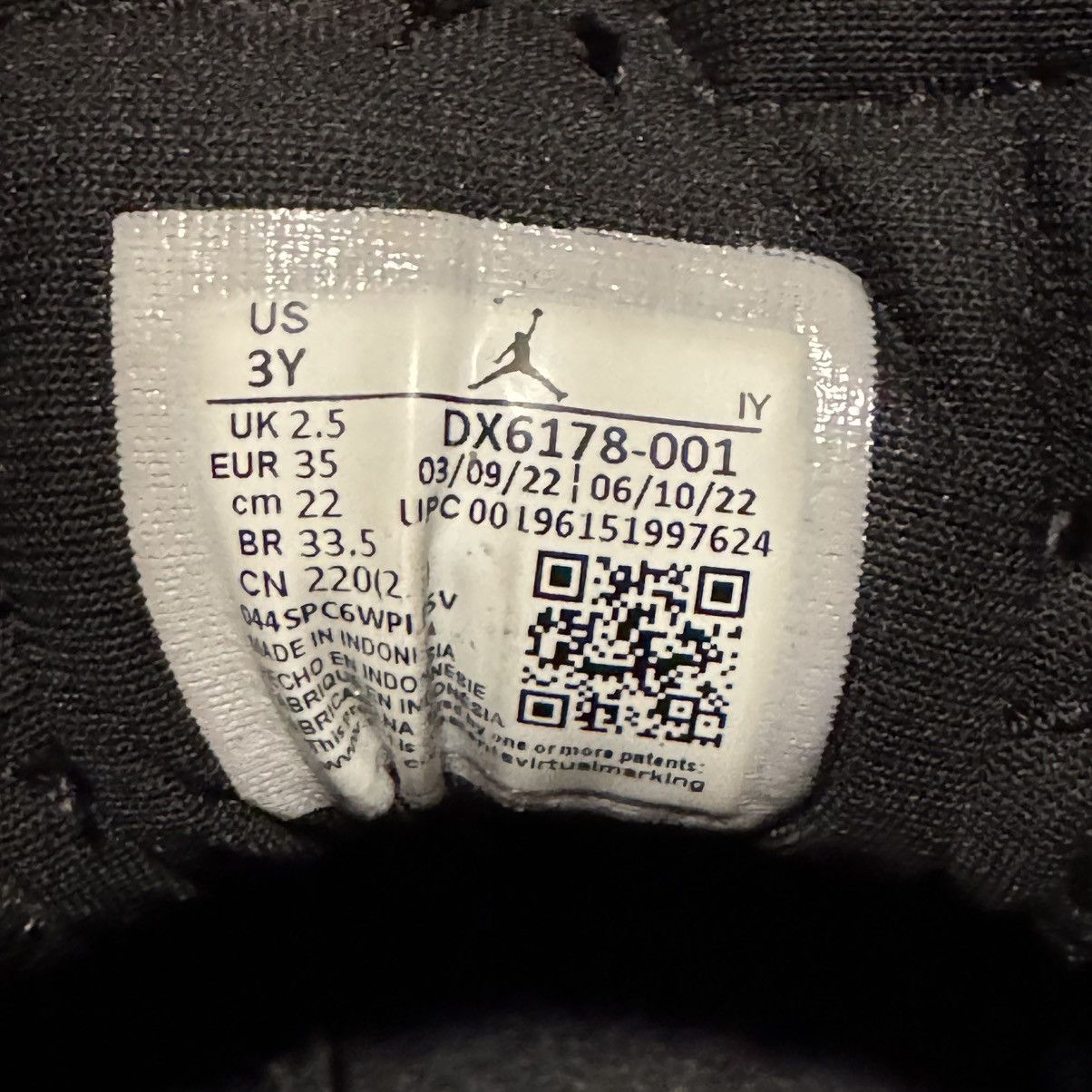 Jordan Brand Jordan 6 Retro ‘Chrome’ Size US 4.5 / IT 34.5 - 6 Thumbnail