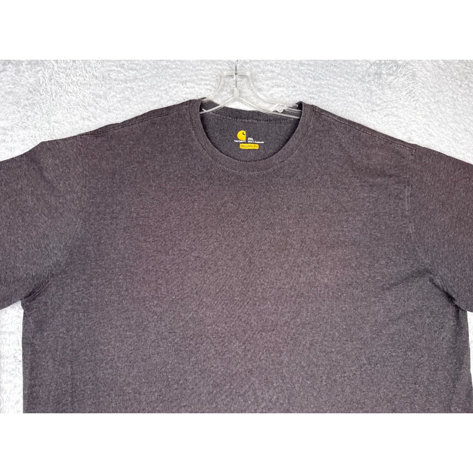 Carhartt Carhartt Shirt Men 2XL Gray Long Sleeve Crew Neck Cotton Blend Workwear Size US XXL / EU 58 / 5 - 4 Thumbnail