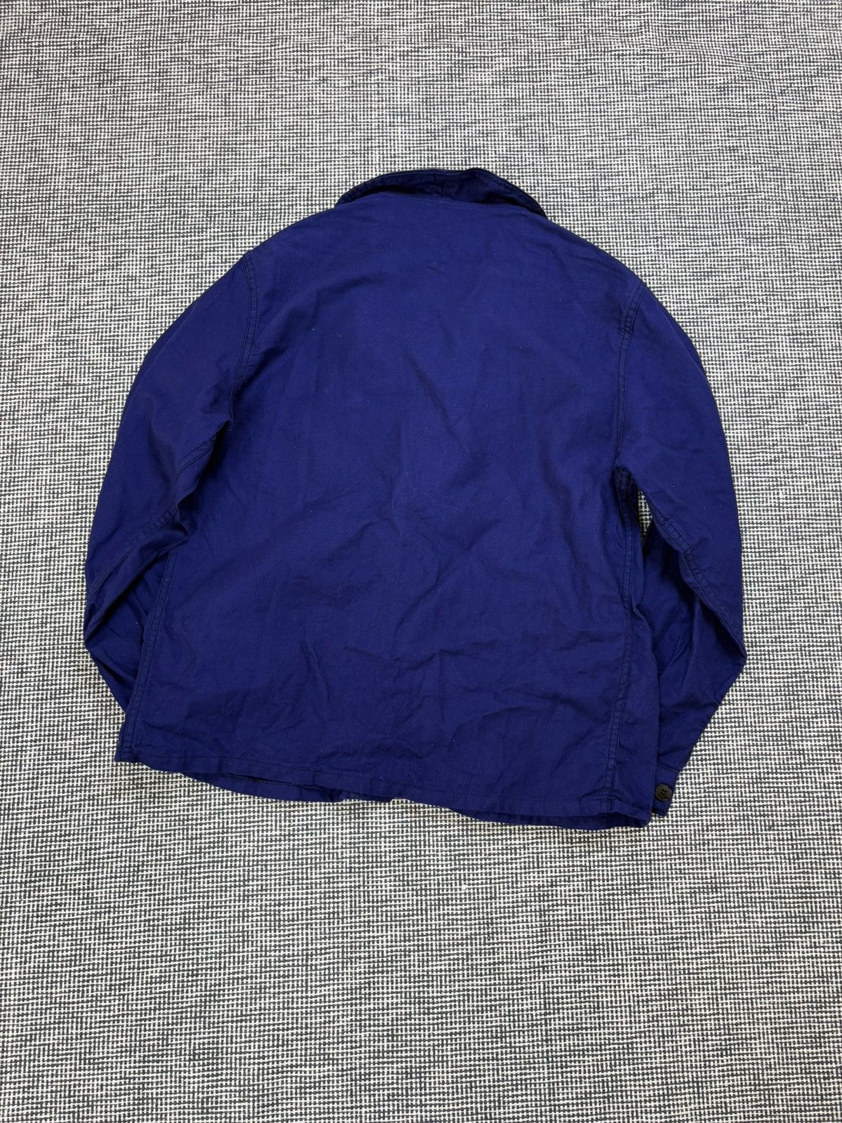 Le Laboureur 60s/70s unbranded french chore coat jacket 3 pocket sanfor Size US L / EU 52-54 / 3 - 8 Thumbnail
