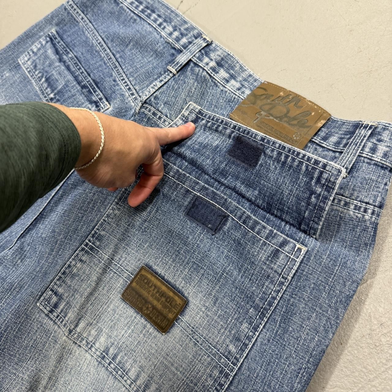 JNCO × Southpole × Vintage Y2K GRAIL Southpole Gradient Baggy Jeans Size 42 - 40 x 32 Size US 44 / EU 60 - 4 Thumbnail