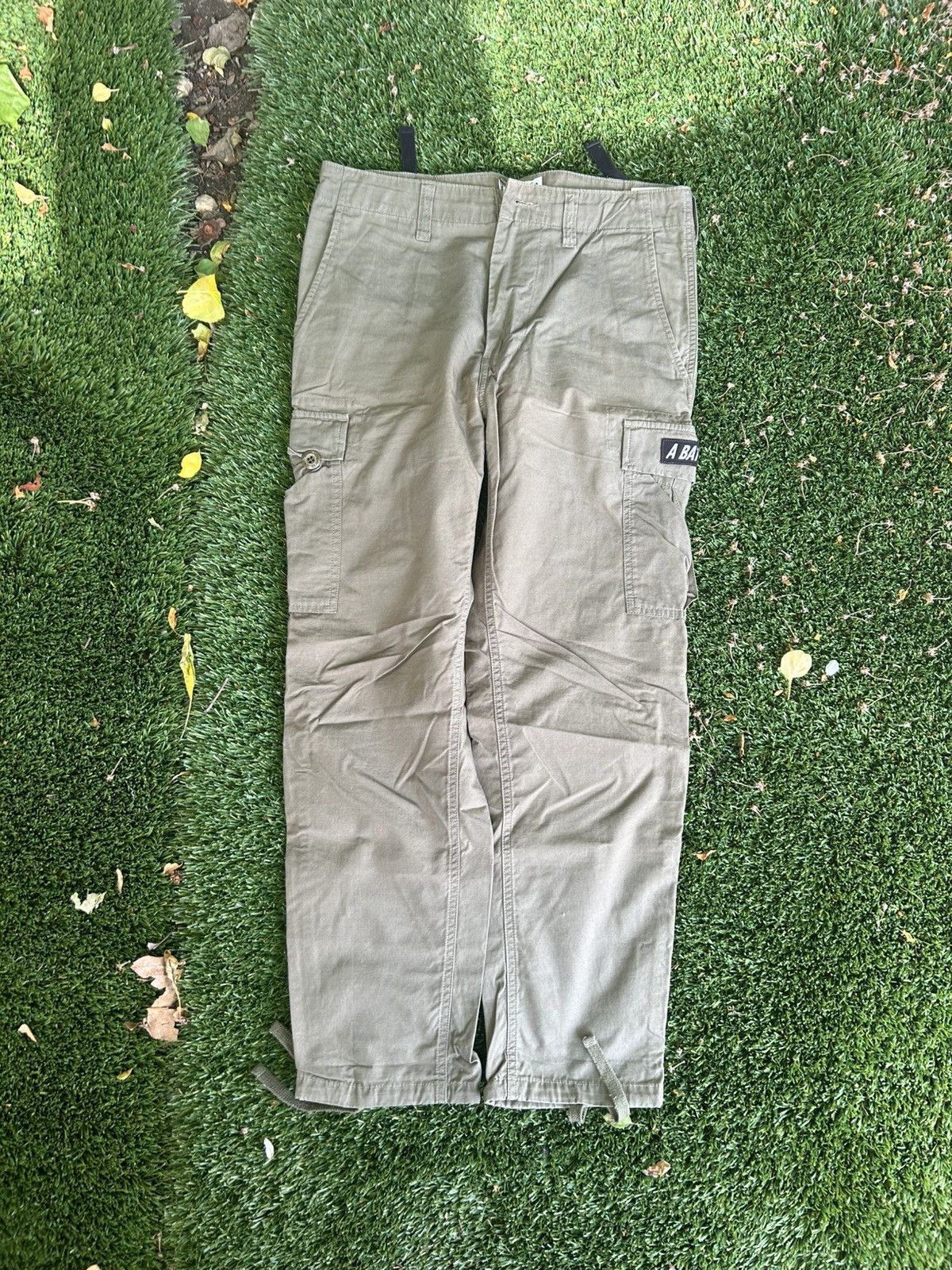 Bape BAPE Green Cargo Work Pants Size US 30 / EU 46 - 2 Thumbnail