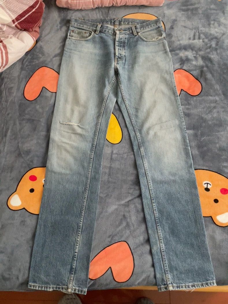 Helmut Lang HELMUT LANG size33 1997 GTR Jeans Size US 33 - 1 Thumbnail