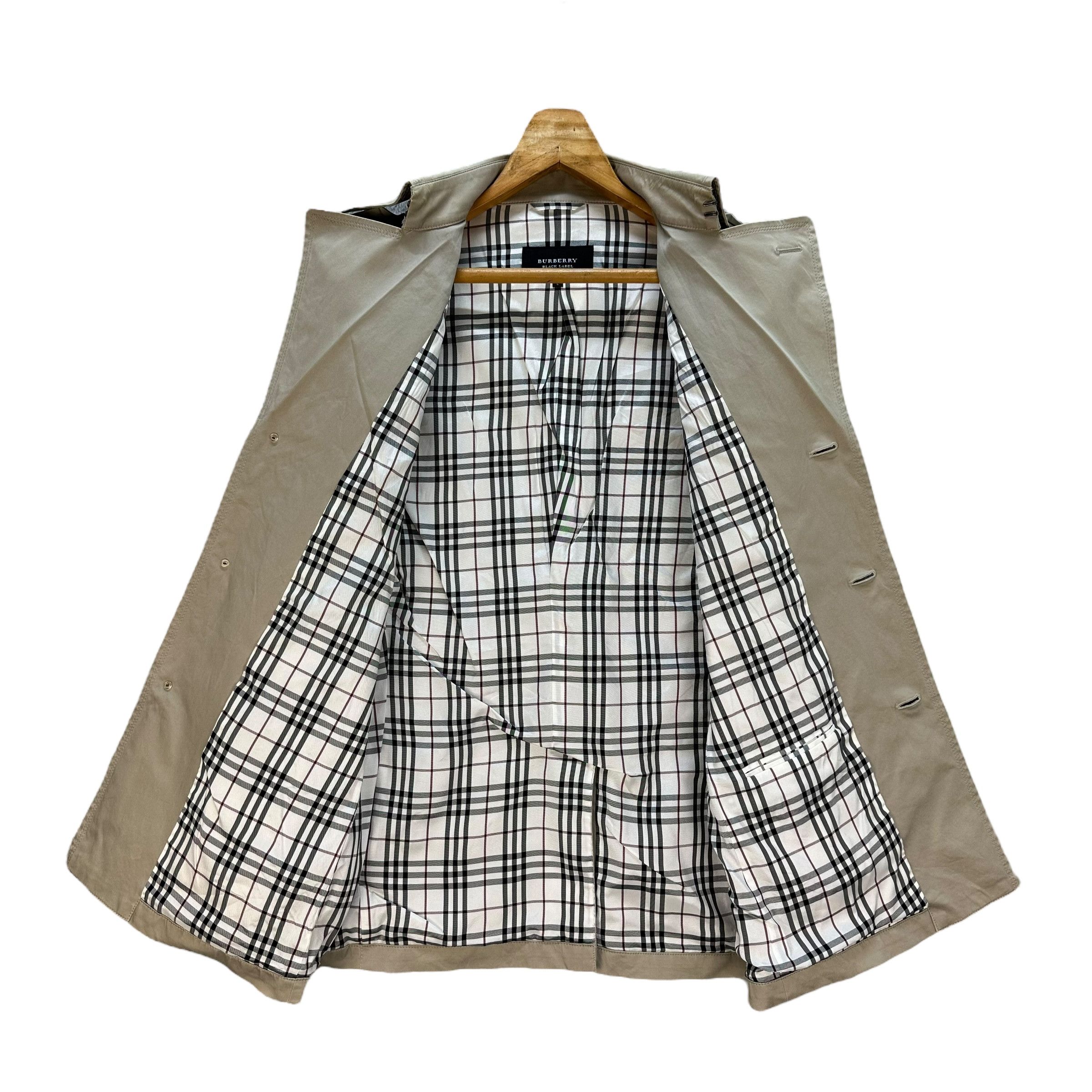 Burberry BURBERRY Embroidery Small Logo Coat Jacket #1508-A62 Size L / US 10 / IT 46 - 9 Thumbnail
