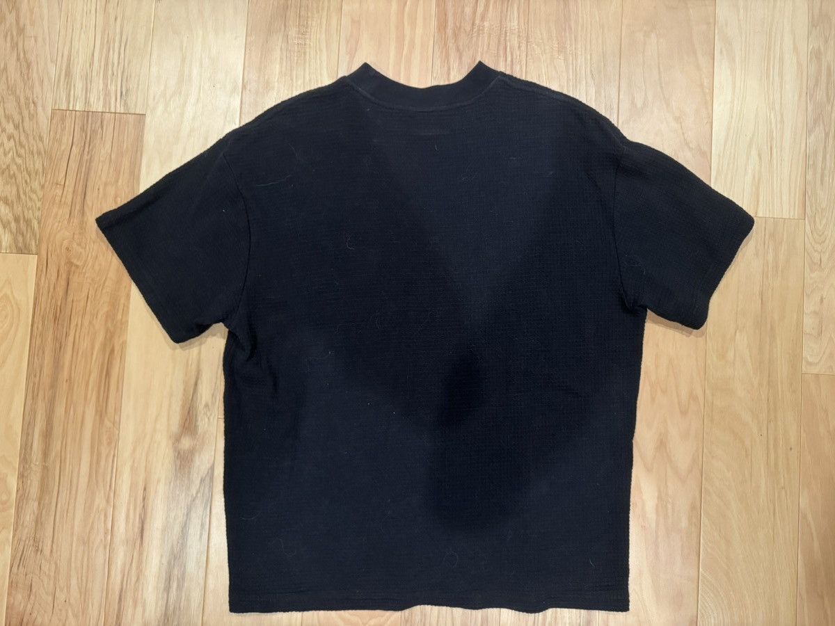 Brain Dead Brain Dead Thermal Waffle Short Sleeved Black T-Shirt Size US L / EU 52-54 / 3 - 6 Thumbnail