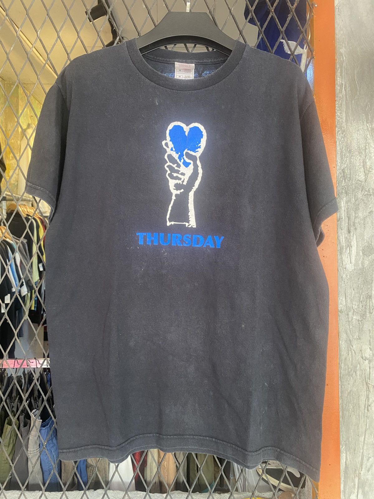 Vintage Rare Thursday Band Promo Vtg T shirt New Jersey Hardcore Size US M / EU 48-50 / 2 - 2 Thumbnail