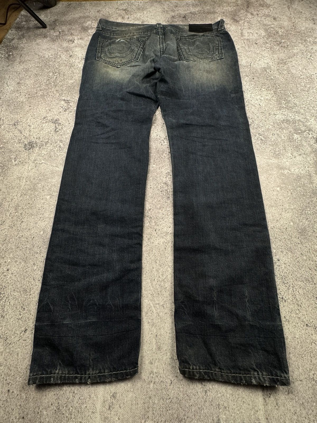 True Religion Crazy Vintage True Religion distressed baggy jeans Japanesse Size US 36 / EU 52 - 9 Thumbnail