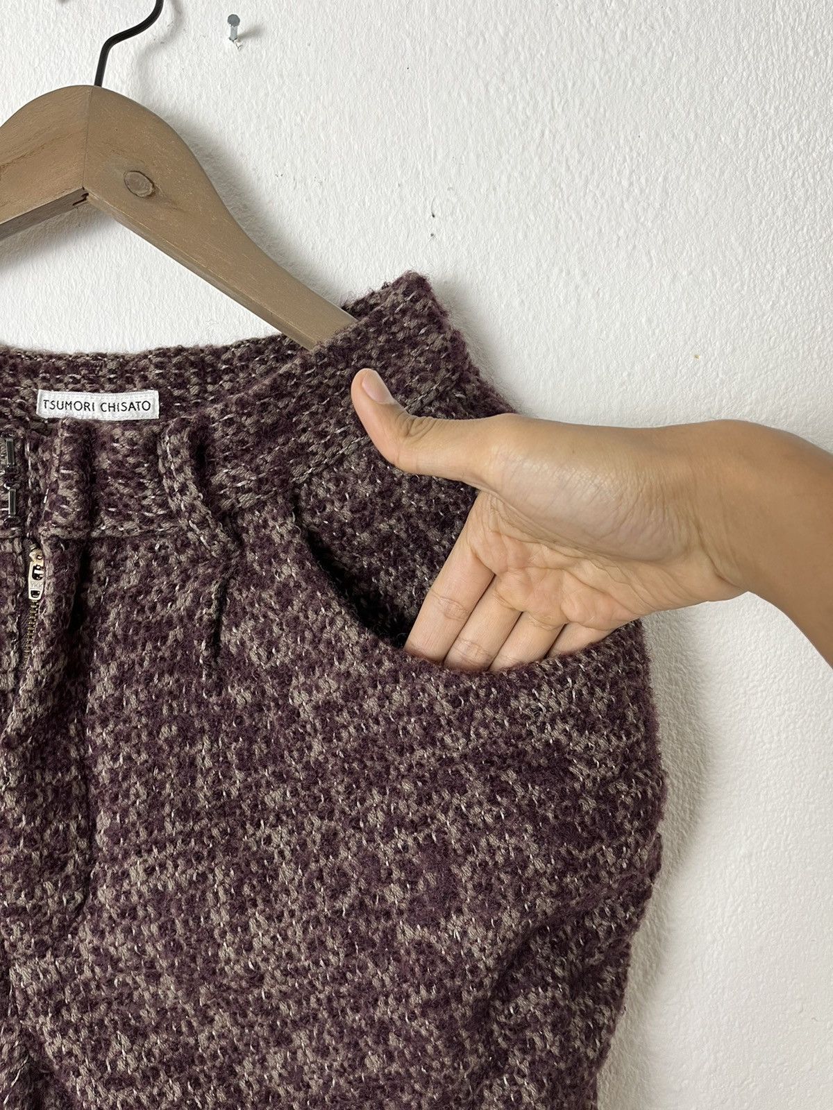 Issey Miyake × Tsumori Chisato Tsumori Chisato Wool Shorts Size 29" - 3 Thumbnail