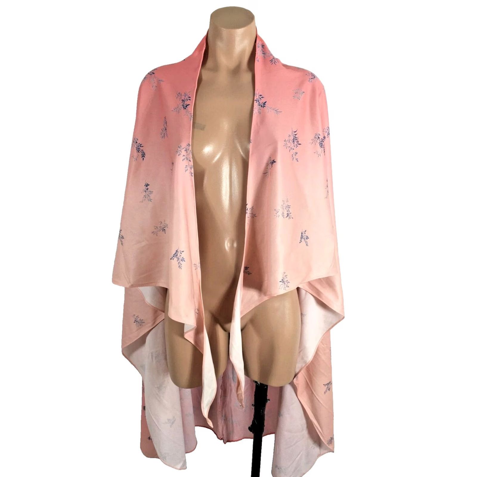 Pinko VTG 1970s Sand Pebble Of Hawaii Floral Maxi Wrap Sarong Dress Pink HW Floral Wrap Maxi Sand Pebble Of Hawaii Womens One Size Regular Polyester Tie NM Size ONE SIZE - 3 Thumbnail