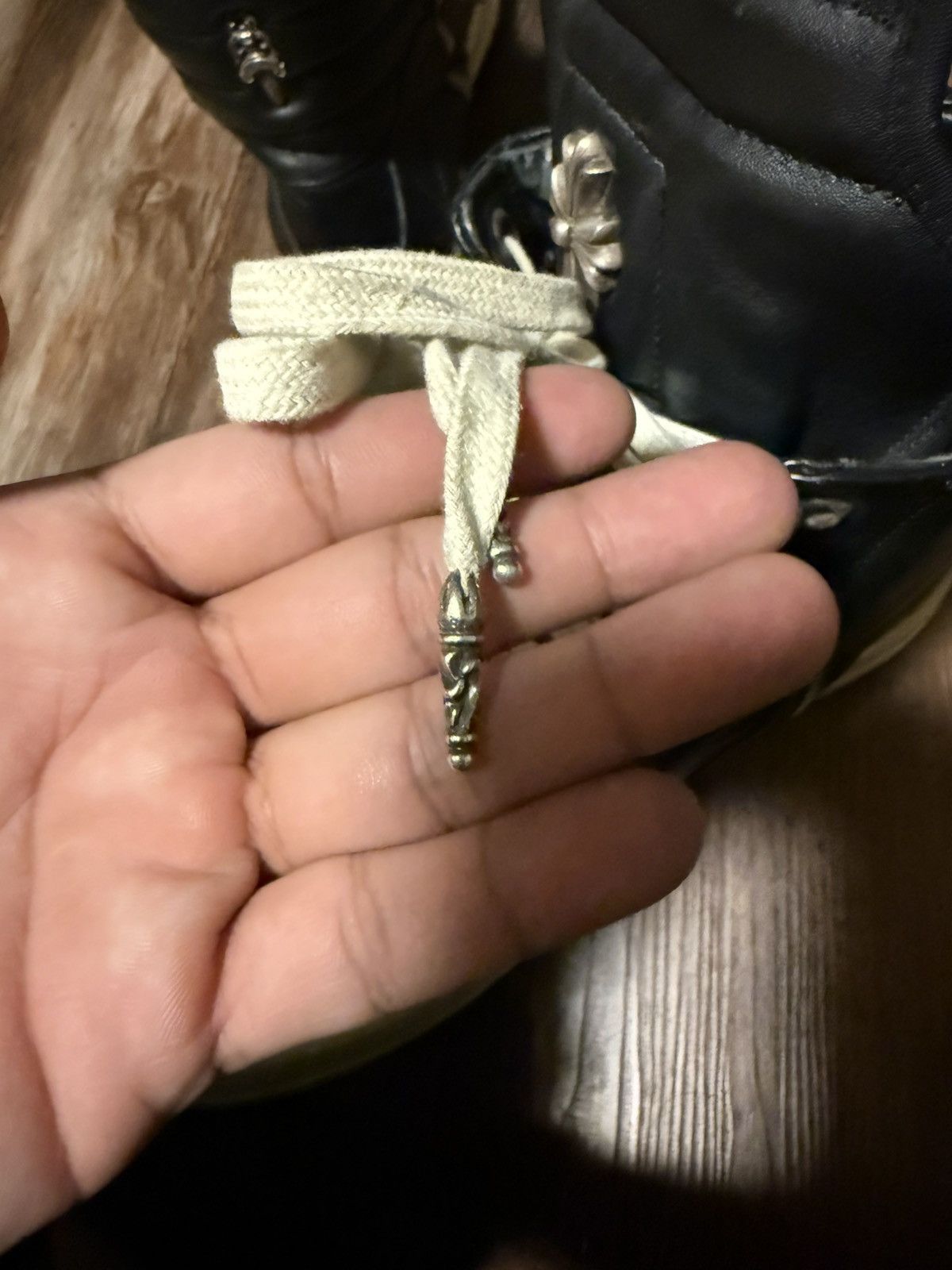 Chrome Hearts × Rick Owens Chrome Hearts Rick Owens Geo Baskets Size US 10 / EU 43 - 5 Thumbnail
