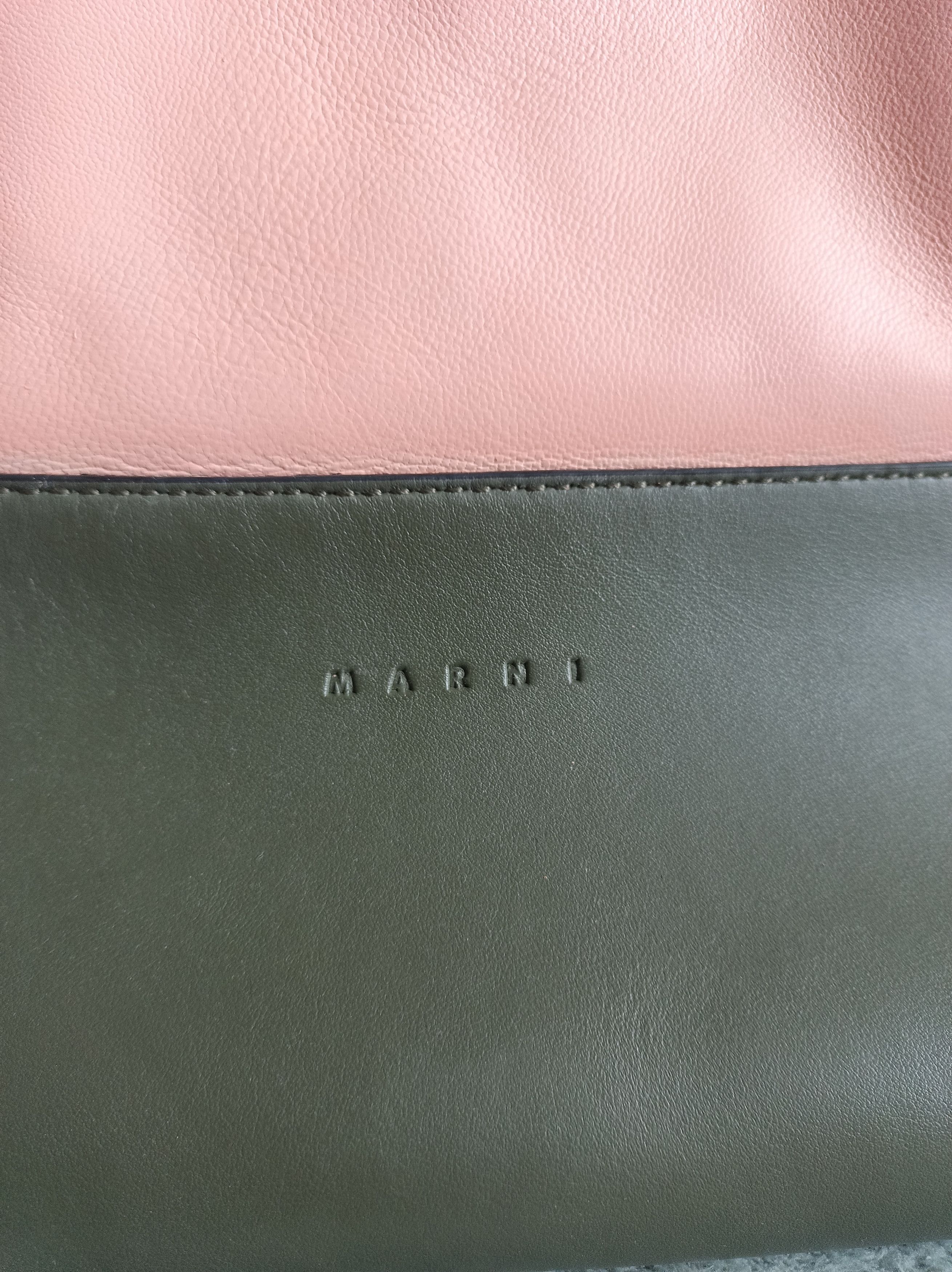 Marni MARNI Nemo Leather Color-block Tote Shoulder Bag Size ONE SIZE - 5 Thumbnail