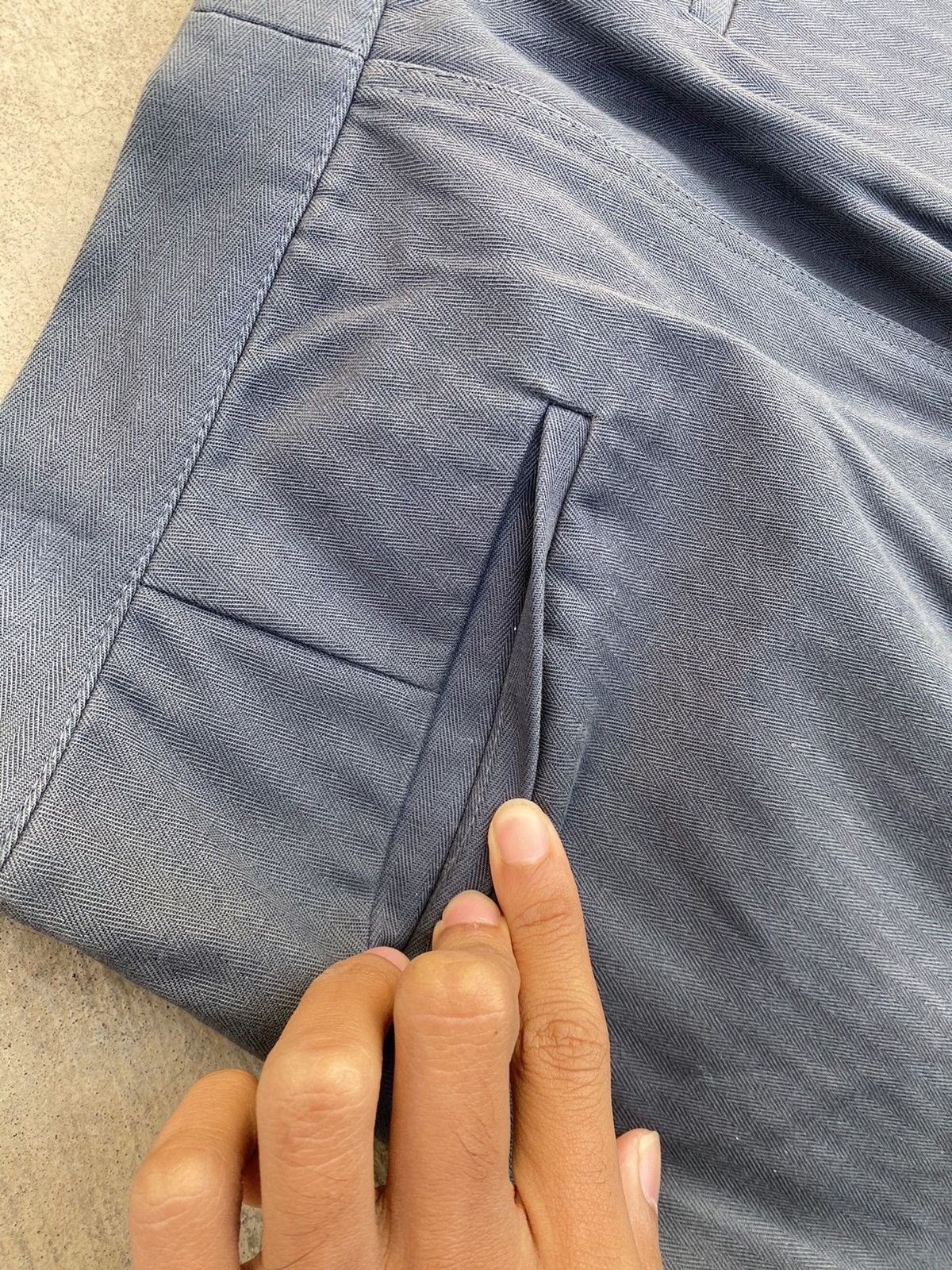 A.P.C. Apc Bondage Canvas Double Zipper Double Knee Pants Size US 31 - 14 Thumbnail