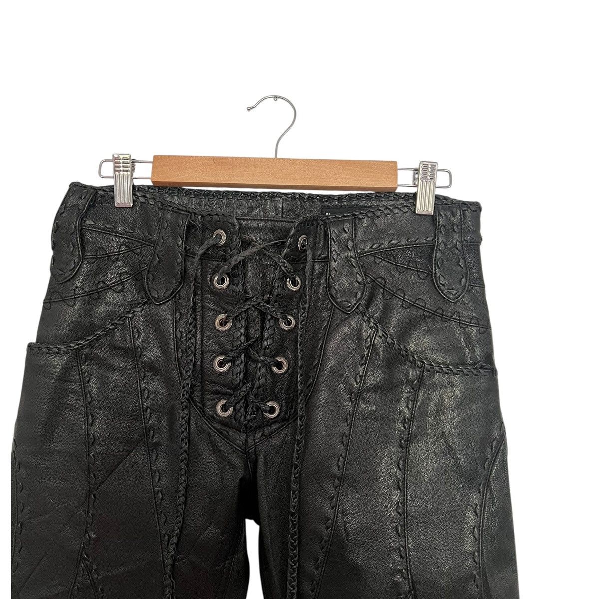 Yasuyuki Ishii Yasuyuki ishii lace up overlock pants Size US 30 / EU 46 - 3 Thumbnail