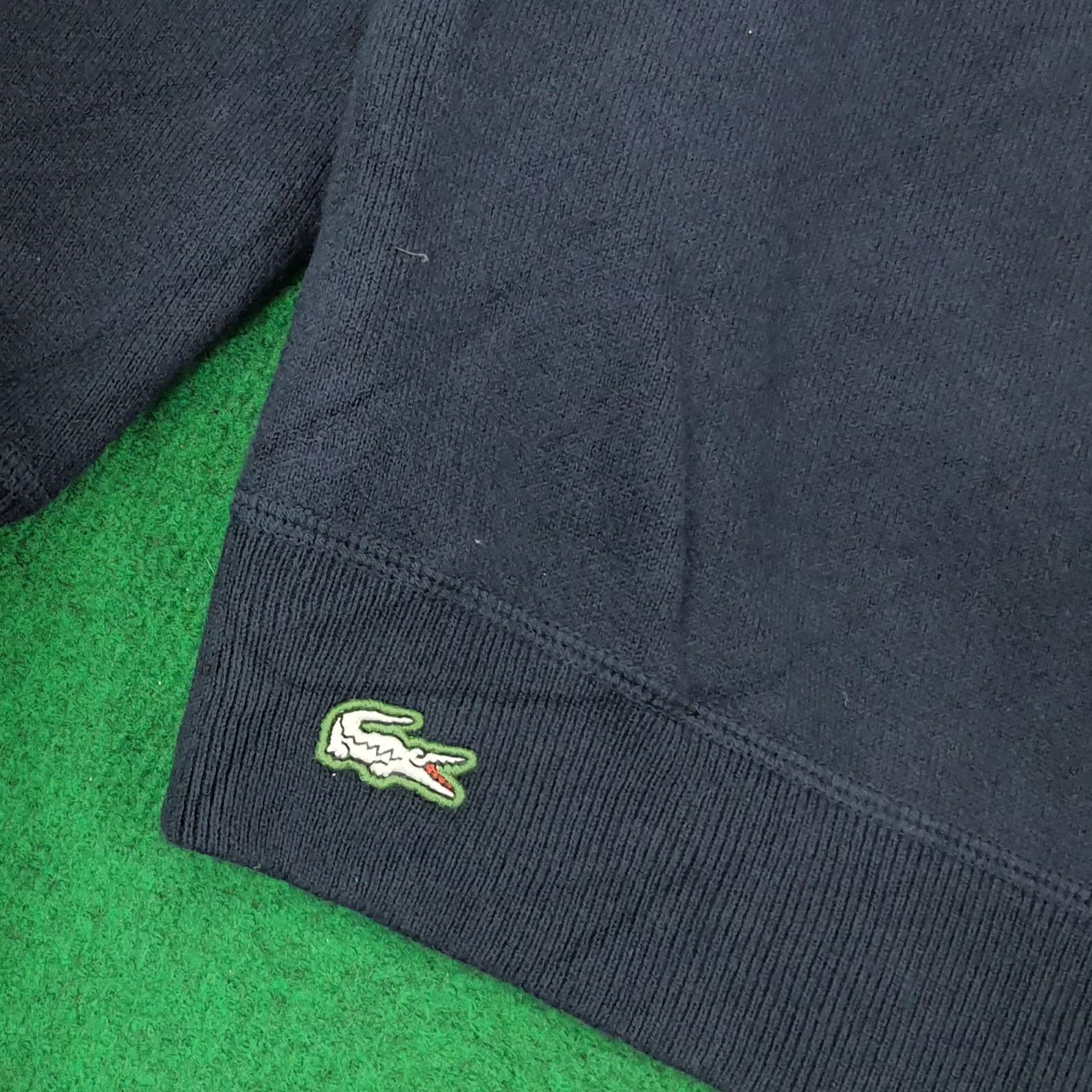 Lacoste × Vintage Vintage Lacoste Reversible Sweatshirts C229N13 Size US M / EU 48-50 / 2 - 2 Thumbnail