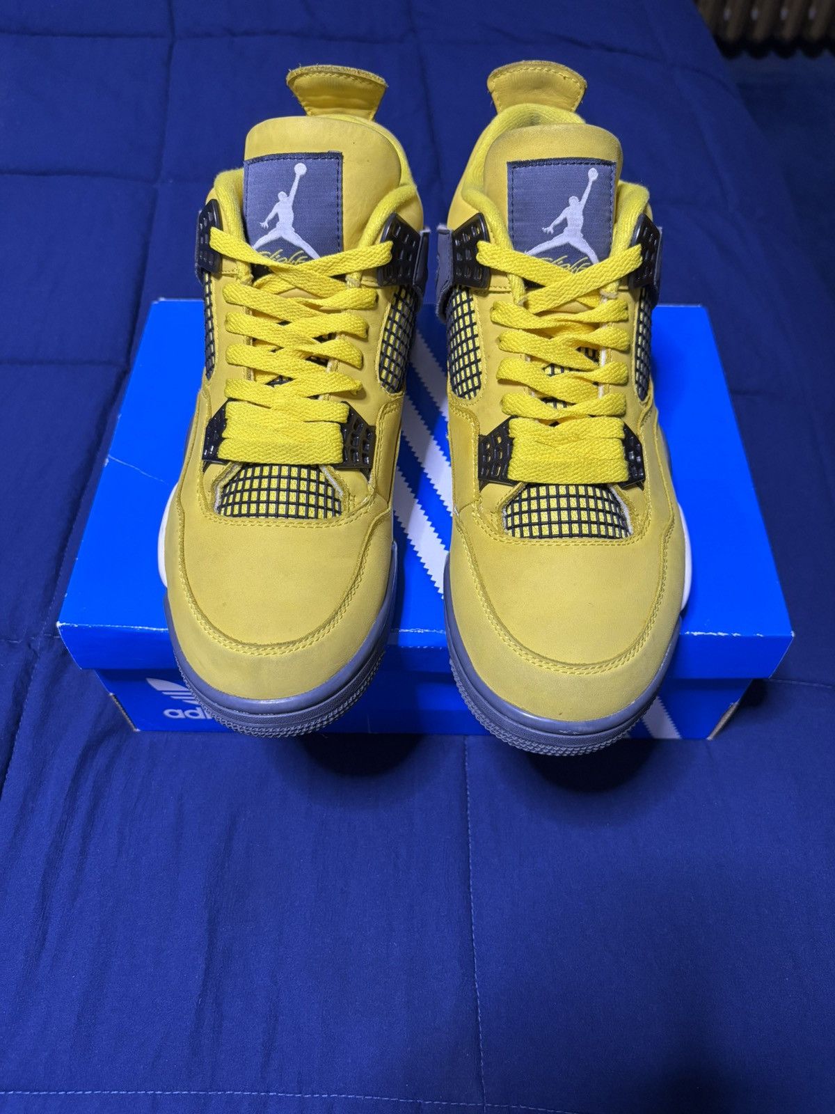 Jordan Brand Jordan 4 Retro Lightning 2021 Size 10 Size US 10 / EU 43 - 2 Thumbnail