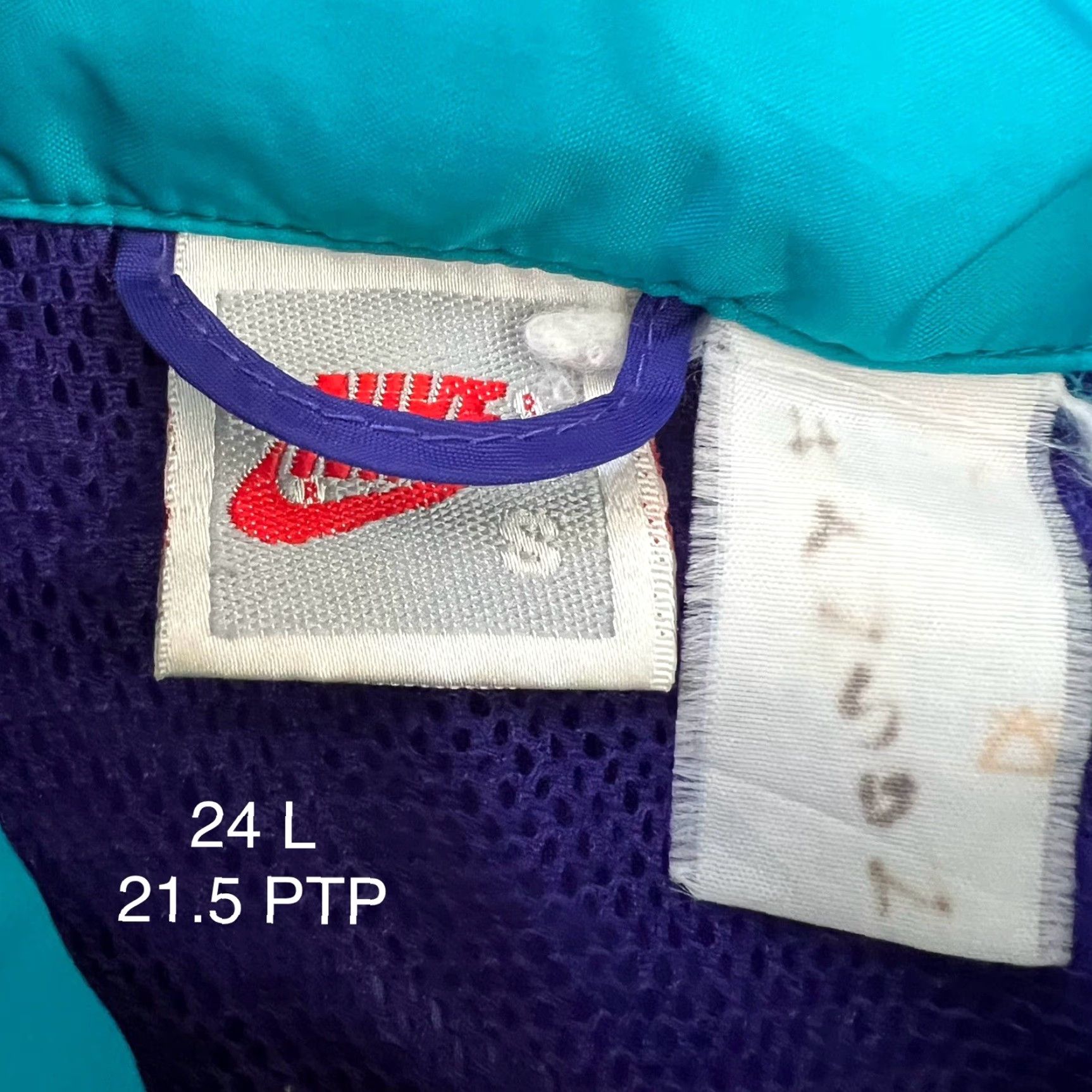 Nike Vintage Nike Windbreaker Small Purple Black 90s Oregon Sportswear Swoosh Jacket Men Small Purple 90s Nike Windbreaker Size US S / EU 44-46 / 1 - 7 Thumbnail
