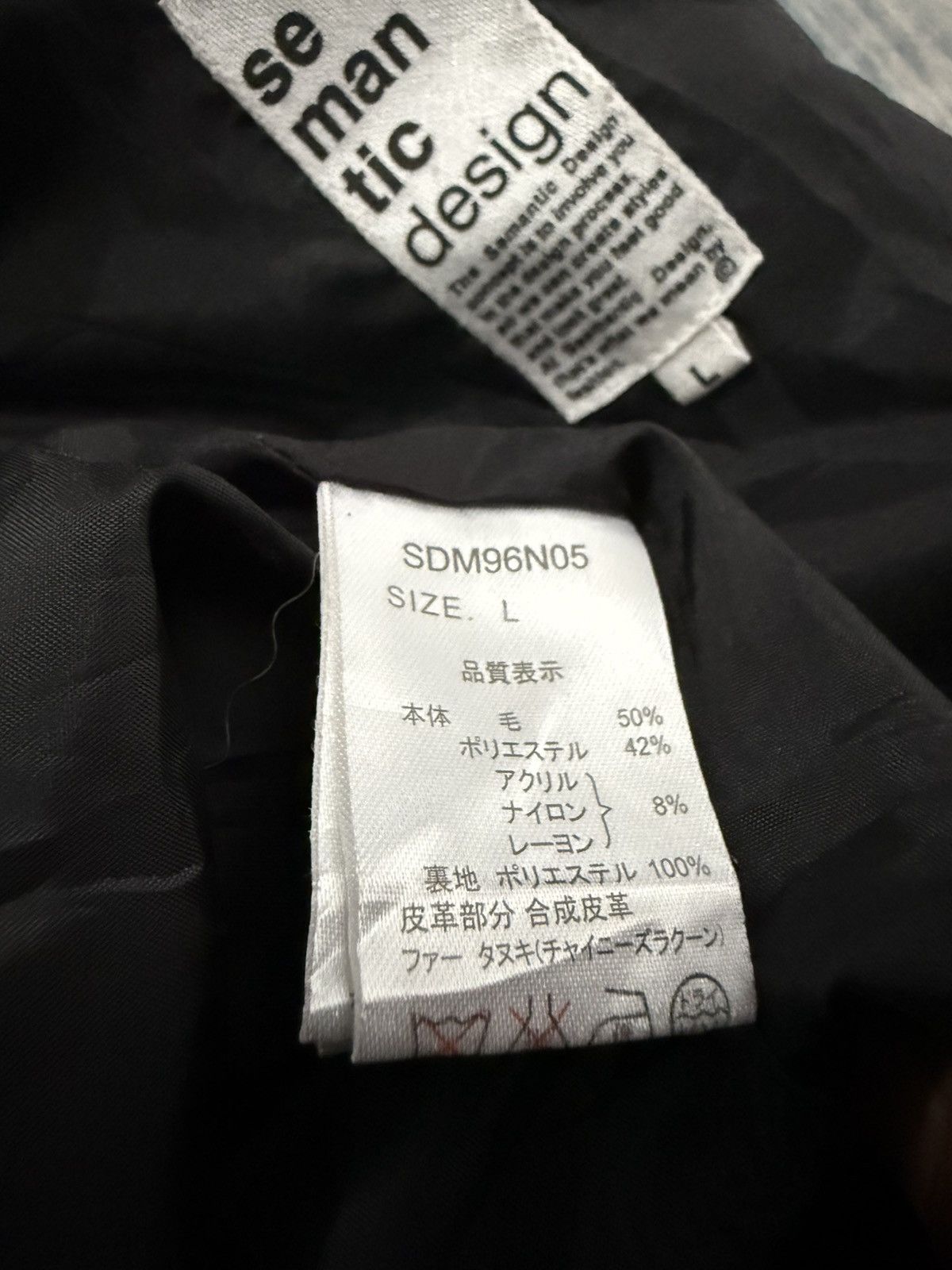 If Six Was Nine SEMANTIC DESIGN WOOL PARKA JACKET Size US L / EU 52-54 / 3 - 11 Thumbnail