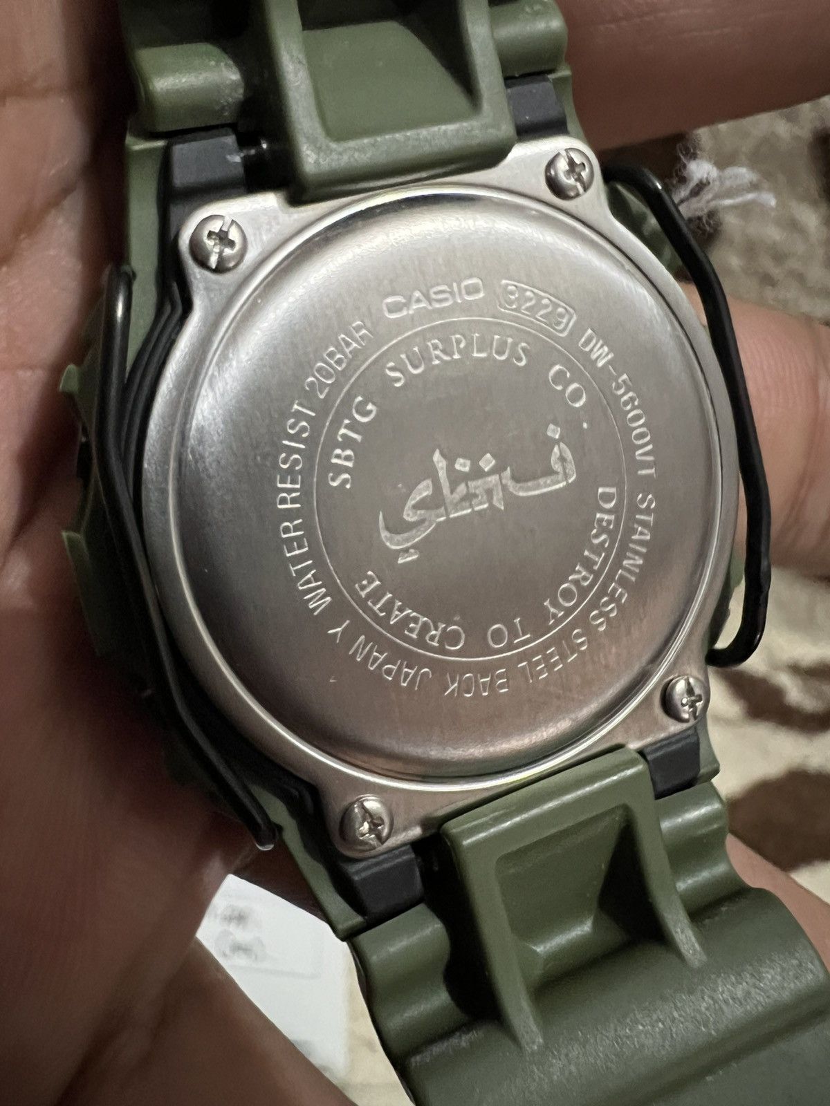 G Shock × SBTG SBTG (Sabotage) x G-Shock DW-5600 Capsule Collection 2018 Size ONE SIZE - 5 Thumbnail