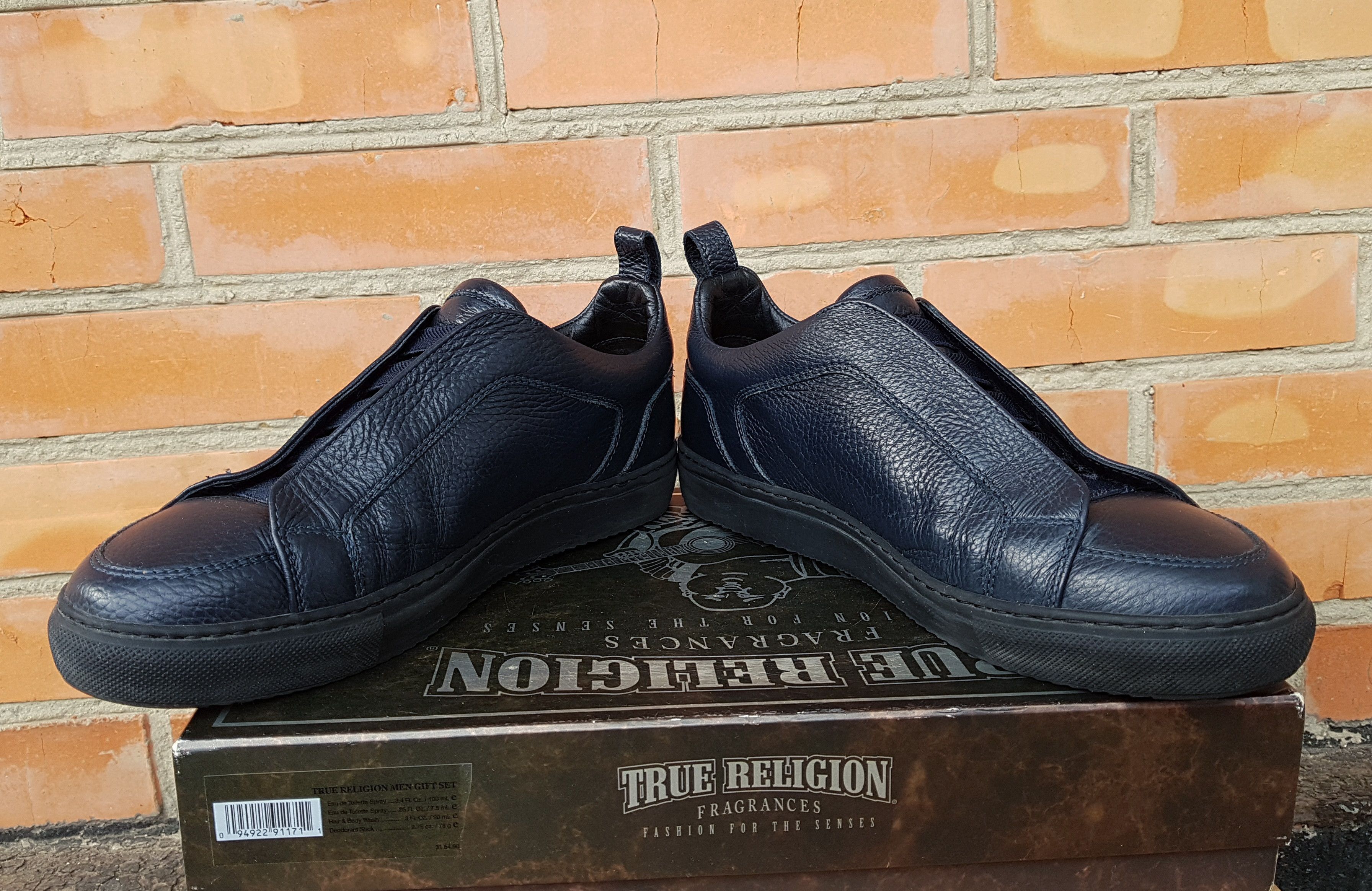 Doucal's Doucal's Leather Roger Blue Sneakers Slip-on sz 40 Size US 7.5 / EU 40-41 - 5 Thumbnail