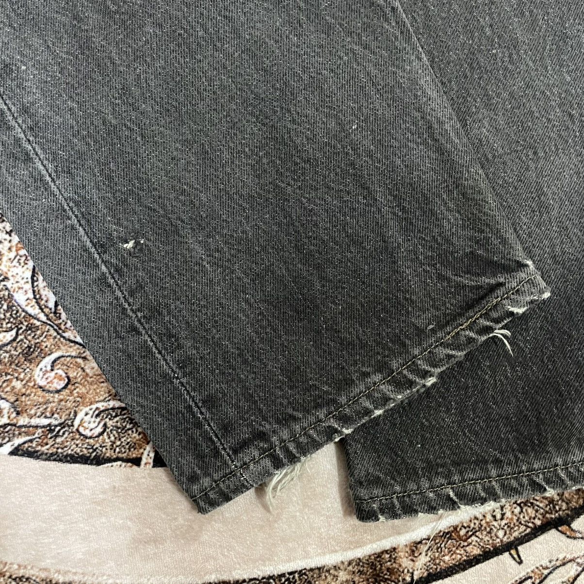 Levi's Vintage Clothing 🔥Vintage 1996 Levis 501 Washed Ripped Distress Denim Jeans Size US 31 - 8 Thumbnail